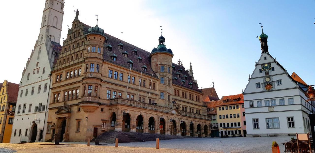 Boutiquehotel Goldene Rose - Self-Check-In Rothenburg ob der Tauber Eksteriør billede